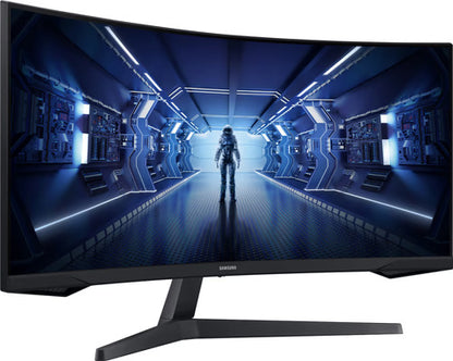 Peripheral Display 34" Samsung Odyssey G5 G55T UWQHD 165Hz 1ms curved