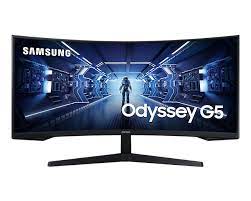 Peripheral Display 34" Samsung Odyssey G5 G55T UWQHD 165Hz 1ms curved