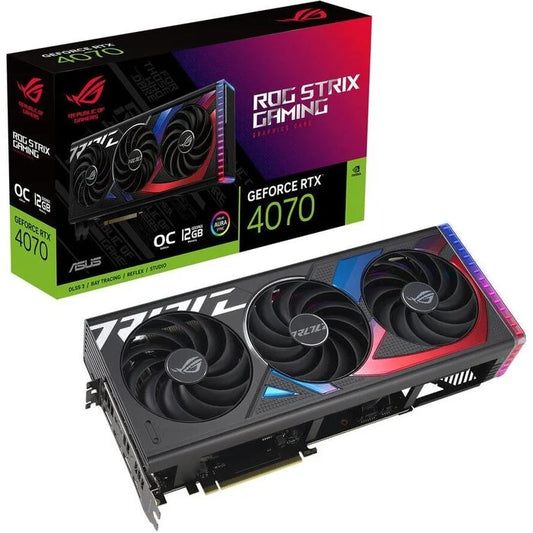 GPU NV RTX 4070 ASUS ROG Geforce RTX™ 4070 oc 12GB Graphic