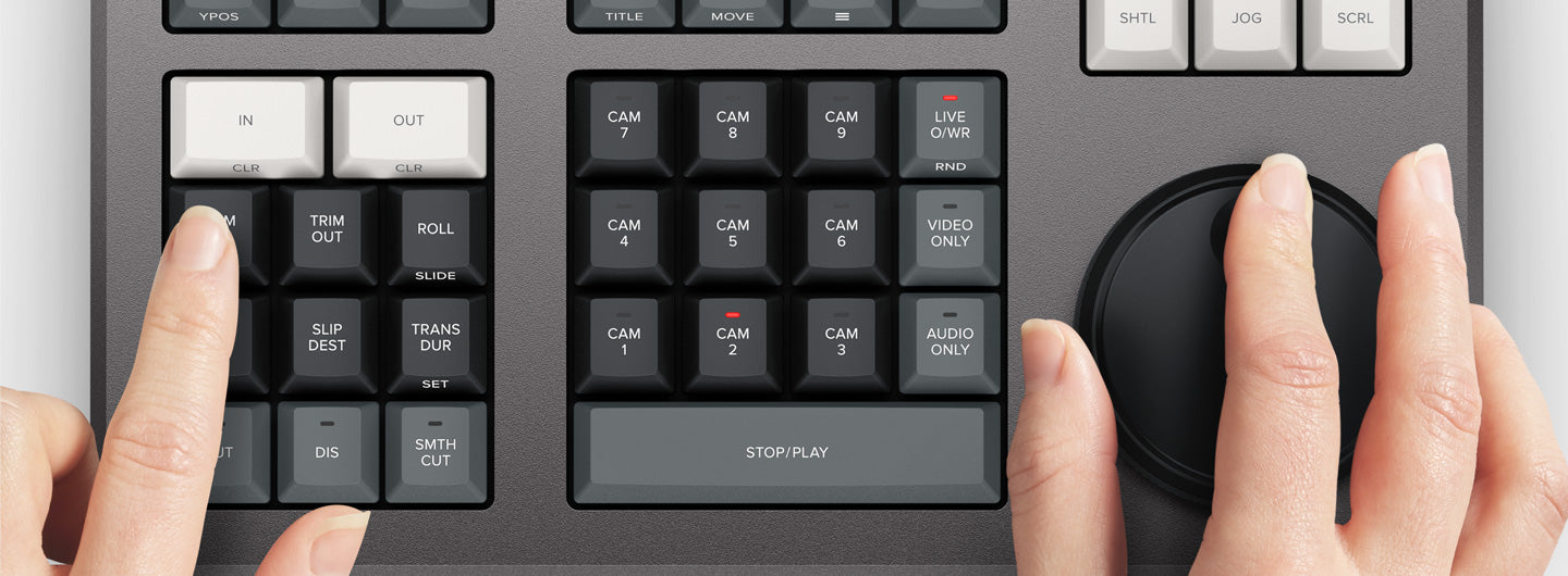 Peripheral Keyboard Tastatur BlackMagicDesign Edit Keyboard